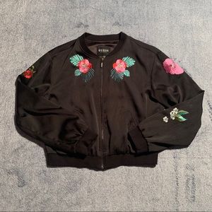 Silk Bomber Jacket